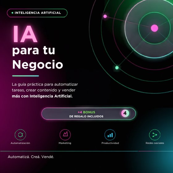 Portada del ebook IA para tu Negocio