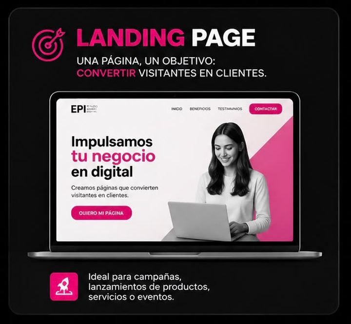 Landing Page - EPI Studio Digital